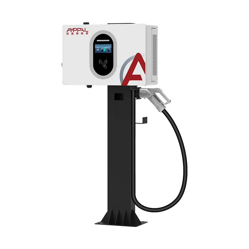 شاحن سريع 7kW مثبت على الحائط DC EV للمنزل ومكان العمل